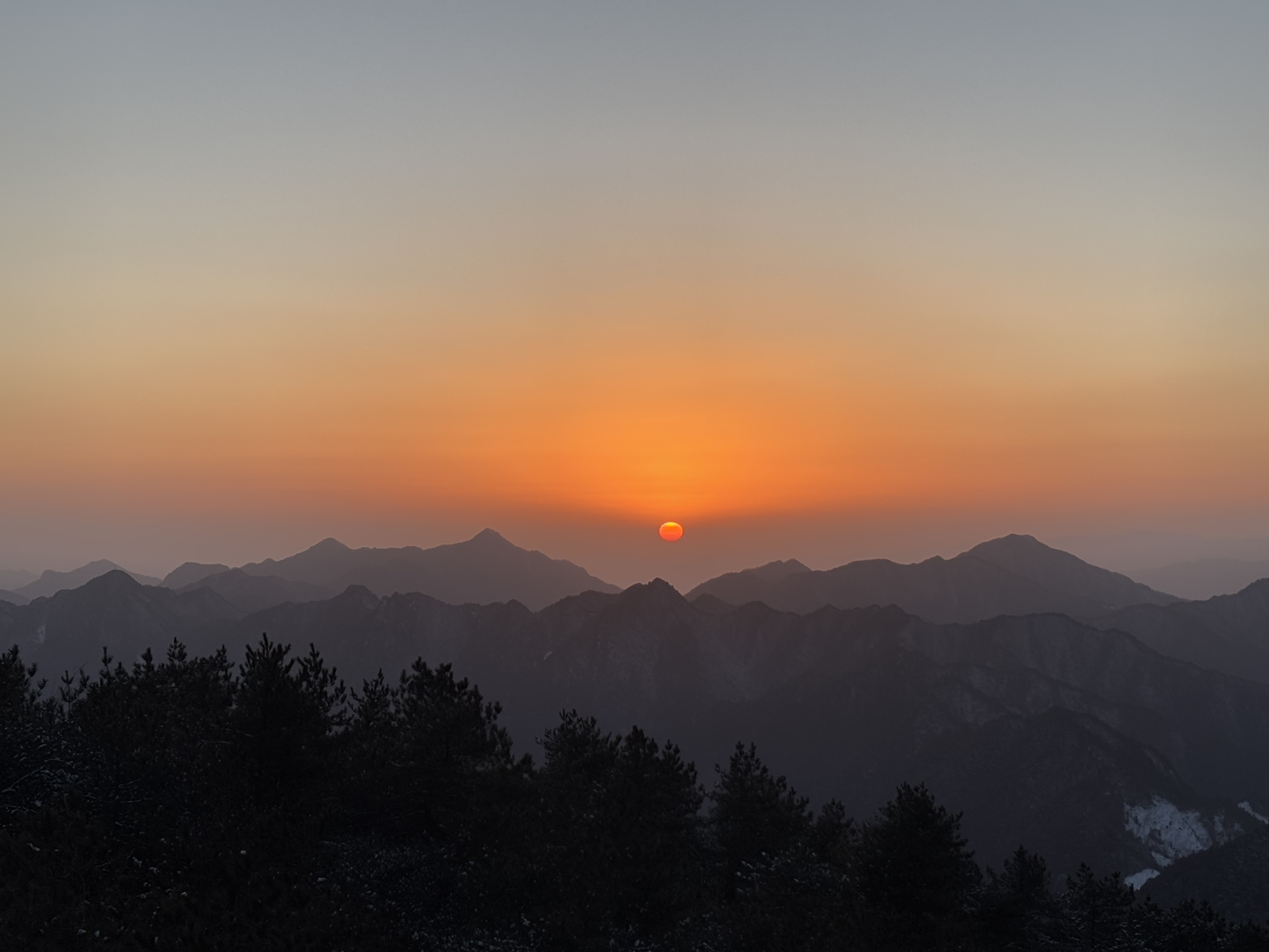 Huangshan Winter Scene 2
